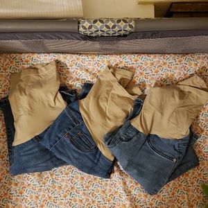 Maternity jeans - 3 pairs